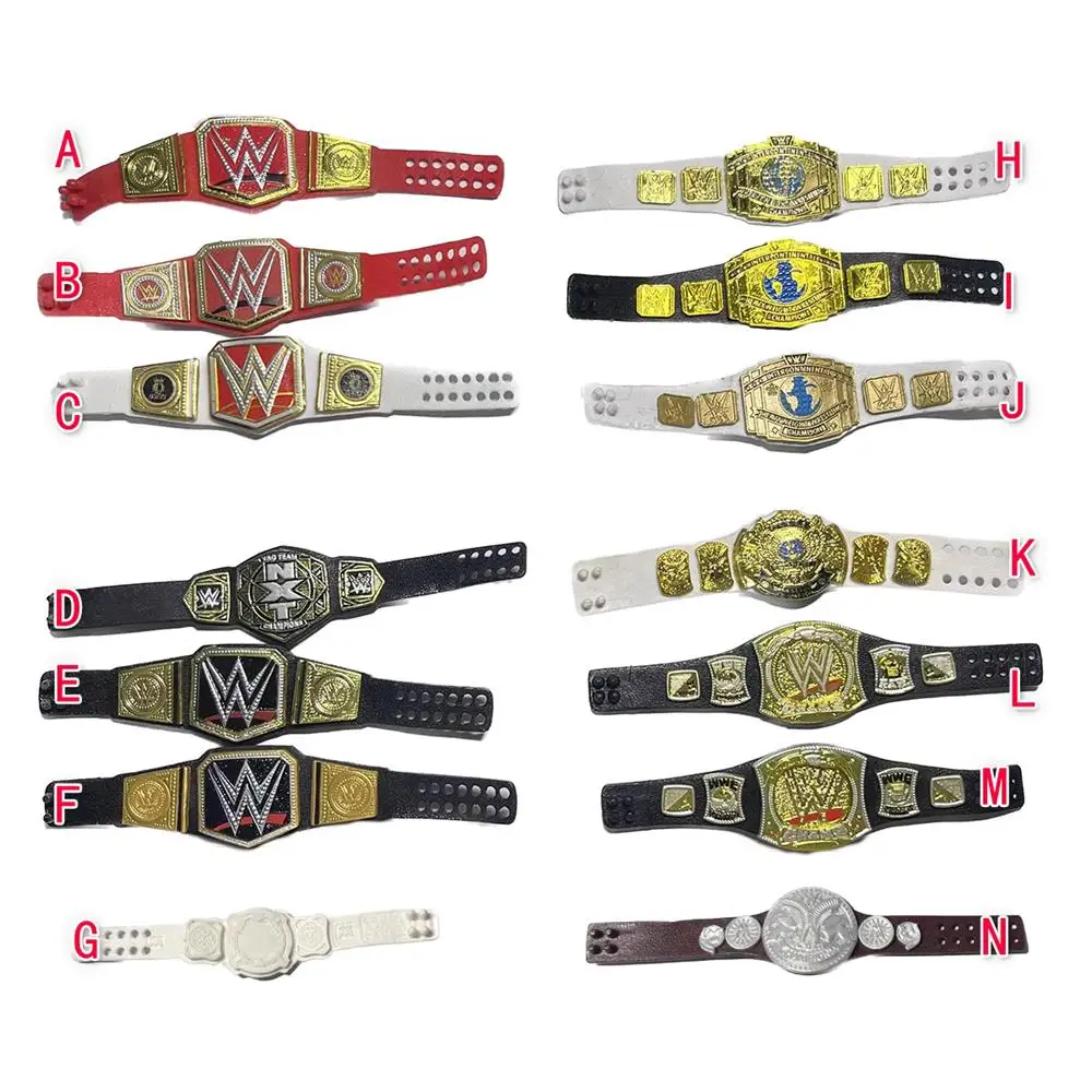 

1/18 BFS Mini Toys Model Wrestler Waist Belt Multi Color Option For 3.75" Action Figure Scene Component DIY