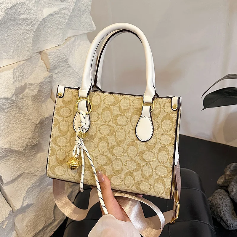 

Классическая большая сумка 2025 года, роскошная женская сумка с верхней ручкой, просторная сумка через плечо, модная минималистичная сумка через плечо «день-ночь»