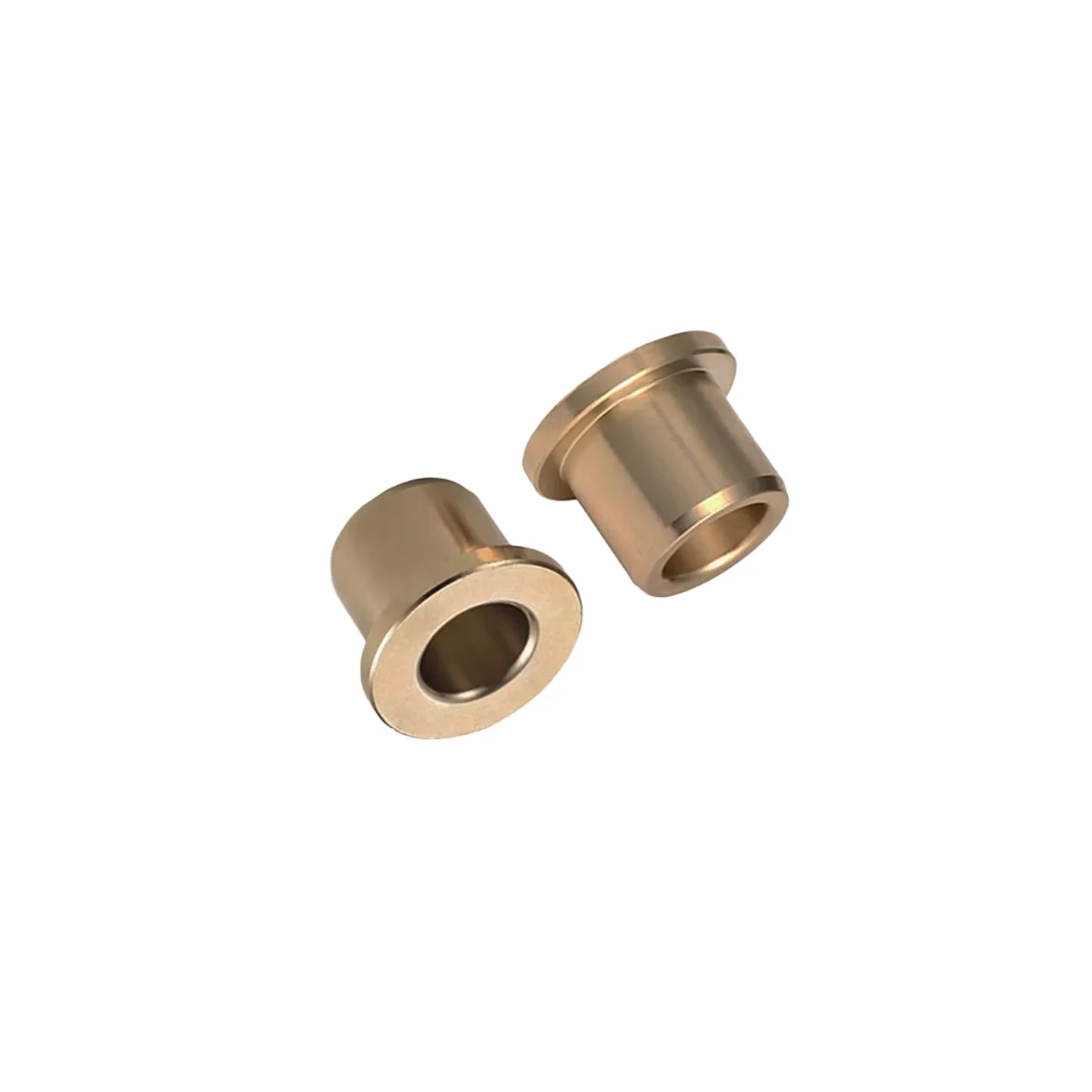 Bronze Sleeve Flange Through-Hole Bearing Bushings 1PCS