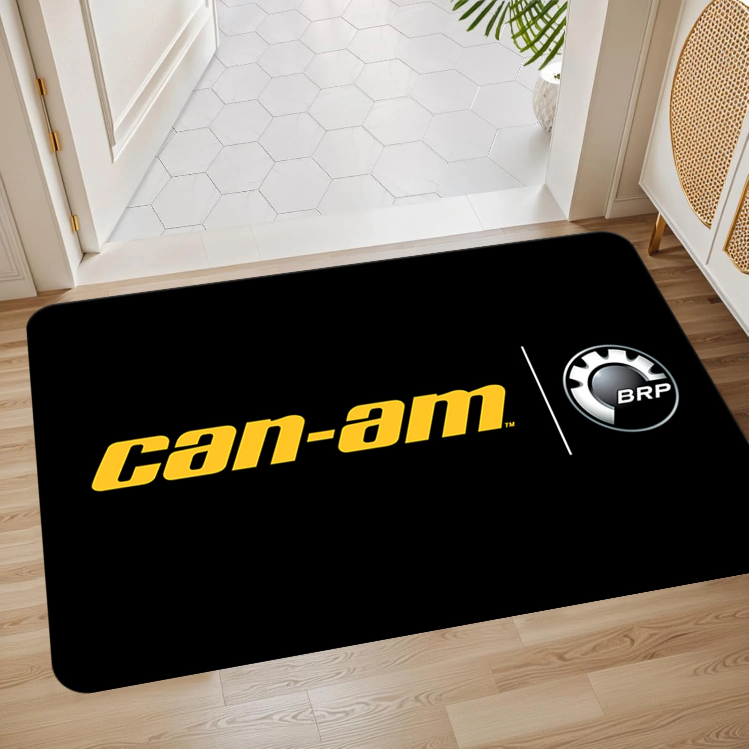 Can-Am BRP Moto Racing Floor Mat Anti-Slip Kitchen Bedroom Rug Carpet Living Room Entrance Rug Home Decoration