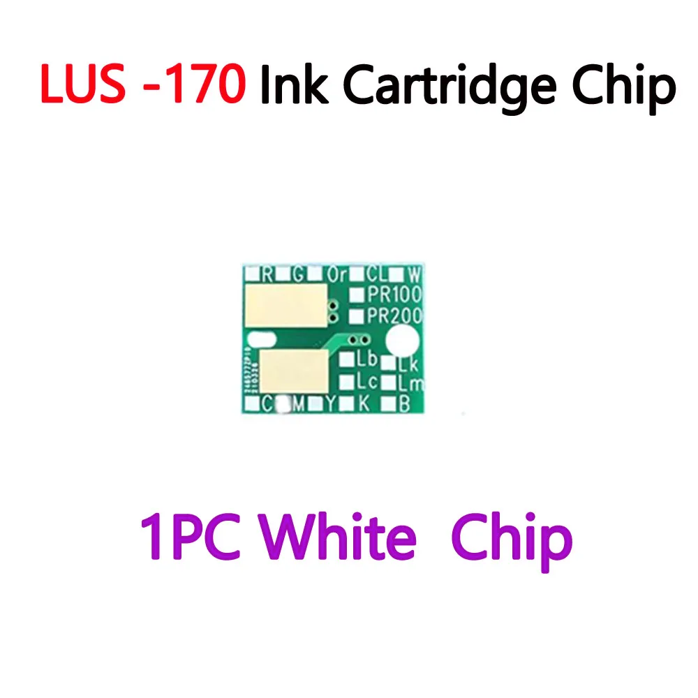 8colors Lus 170 Chip LUS170 Chip for Mimaki UCJV300-75 UCJV300-107 UCJV300-130 UCJV300-160 UCJV150-160 Ink Bottle Lus170 Chips