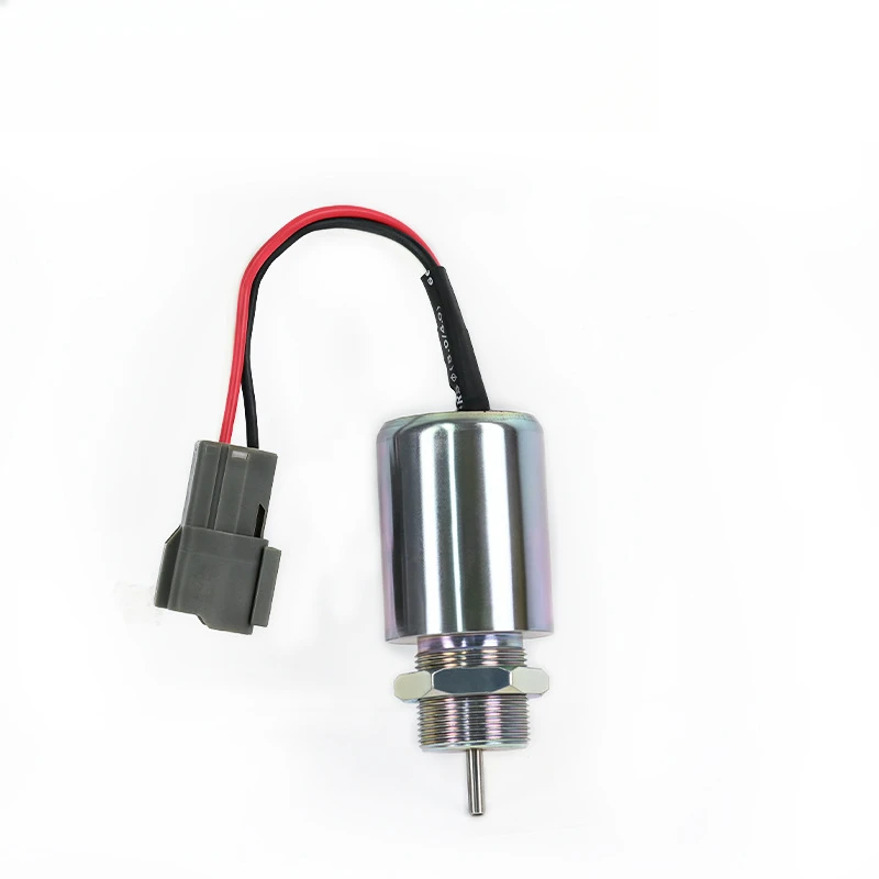 

Diesel engine flame extinguisher SA-3725-12V 24V oil cut-off stop solenoid valve 30A87-20402