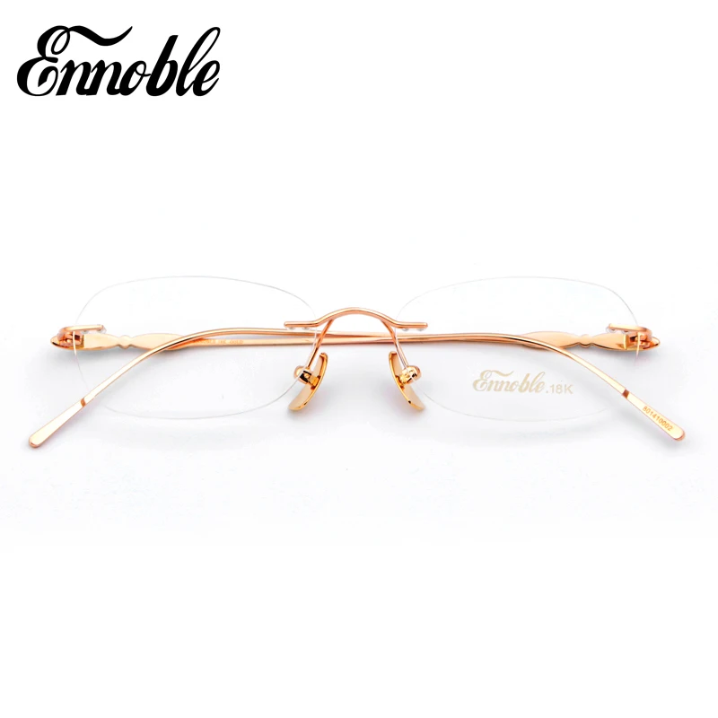 Custom 18k Gold Glasses Frames Manufacturers in China EH002