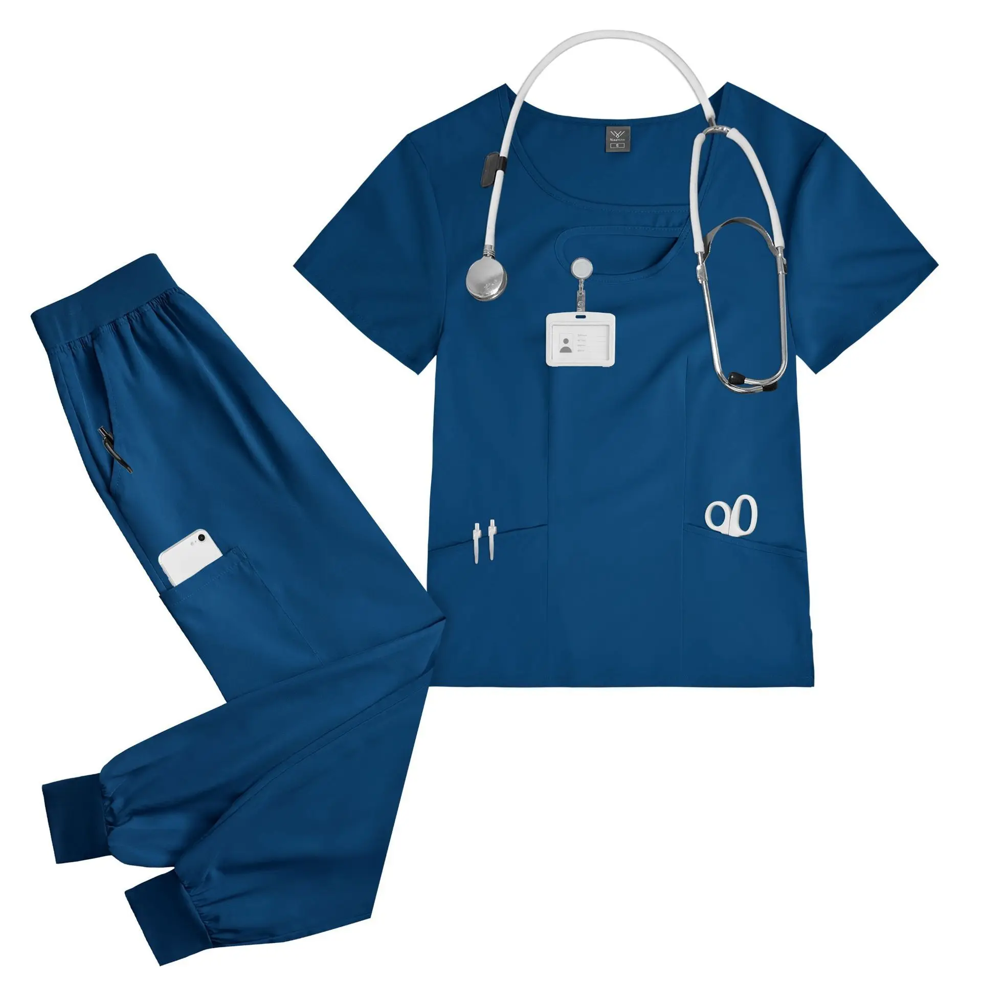 Surgical Handwashing Children's Care Dental Doctor Nurse Operating Room Isolation Beauty Gown For Women