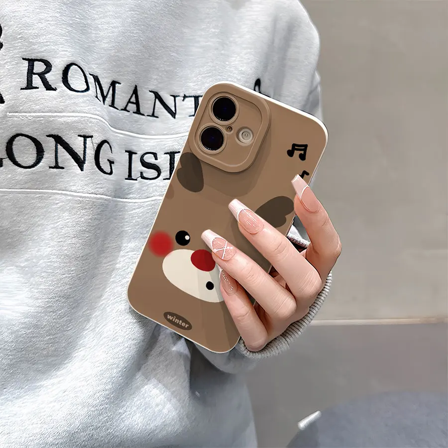 حافظة هاتف ناعمة من مادة TPU غير لامعة من Angel Eye، متوافقة مع حماية Plus360 درجة لهاتف iPhone 17 إلى 11 Pro Max