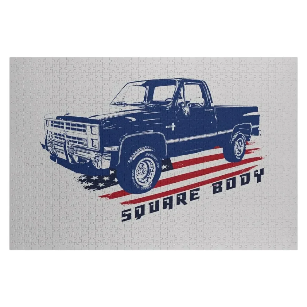 

Square Body Pickup Truck 1985 K10 Jigsaw Puzzle Customized Photo Personalized Child Gift Puzzle