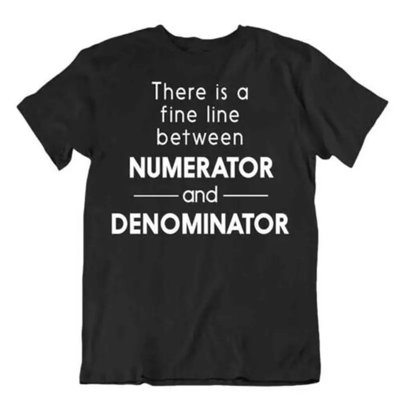 

Ligne Fine Betweeen Dénominateur Et Numérateur T Shirt Premium Chemise Geek T