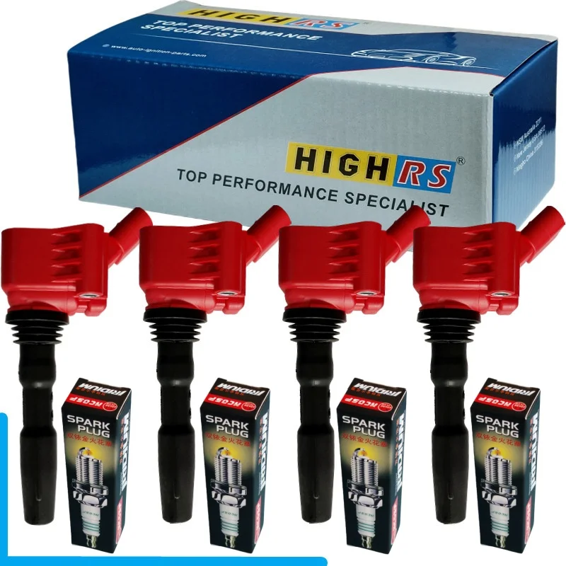 

Iridium Spark plug Ignition coil For EA211 Audi A1 A3 VW POLO GOLF MK7 Skoda Yeti Fabia New Tiguan Passat 1.2T 1.4T
