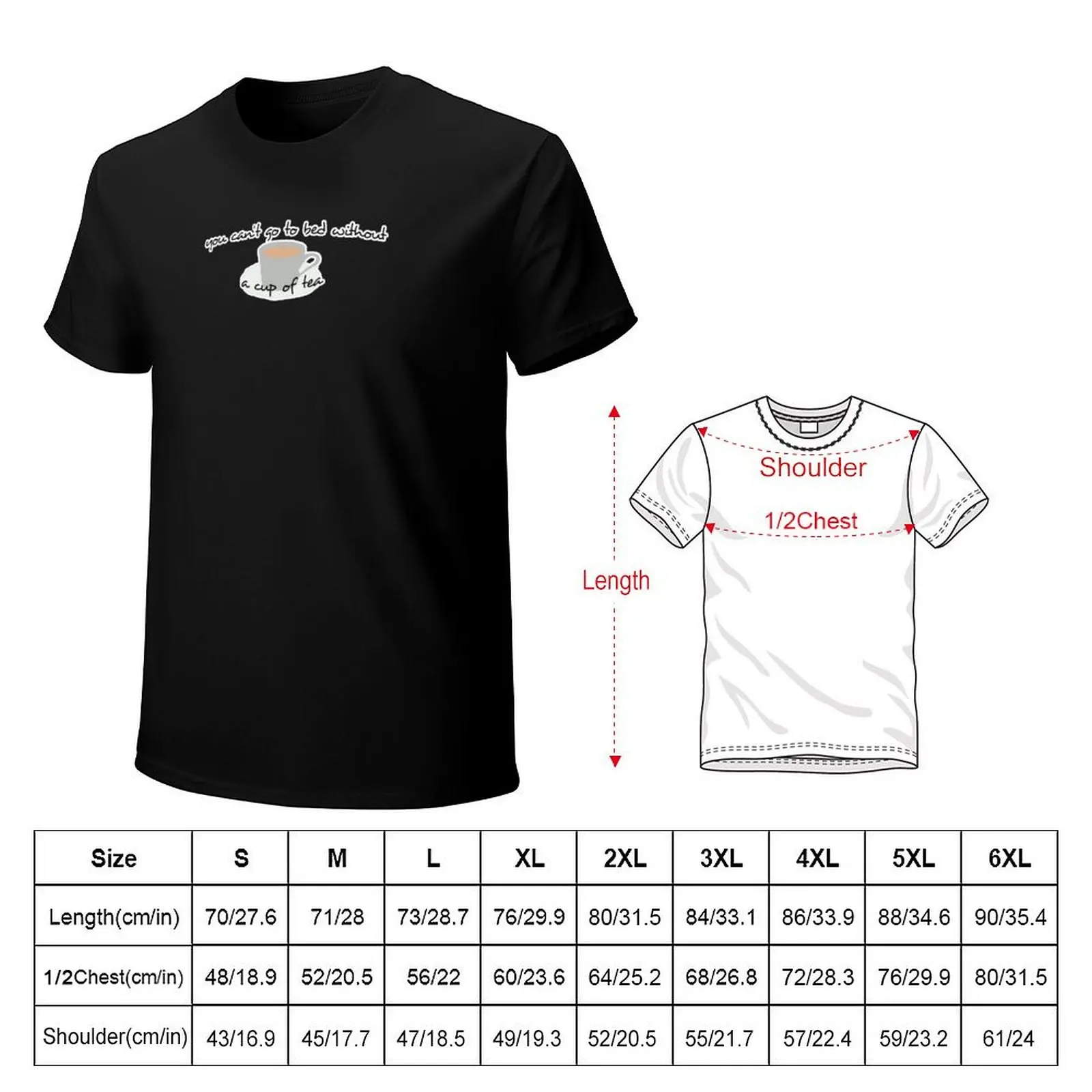 cup of tea T-Shirt High Quality Durable T-Shirt