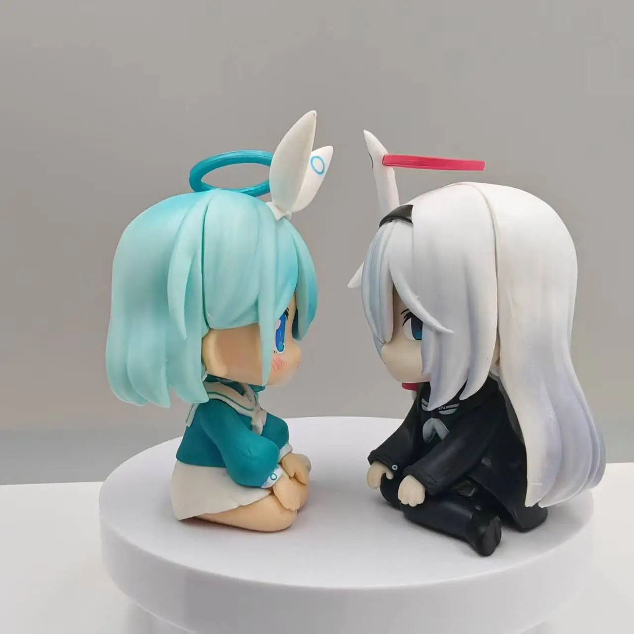 Statue de figurine d'action de dessin animé Plana, archives bleues, modèle de collection, ornements de voiture de bureau, modèle de poupée, cadeaux de noël