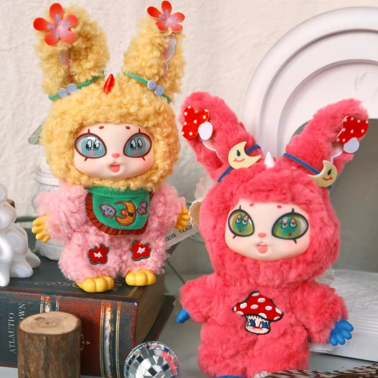 

Original Anime Figures Agan City Elf Wild Series Blind Box Cute Fluffy Rabbit Dolls Trendy Decor Birthday Gift For Collectors