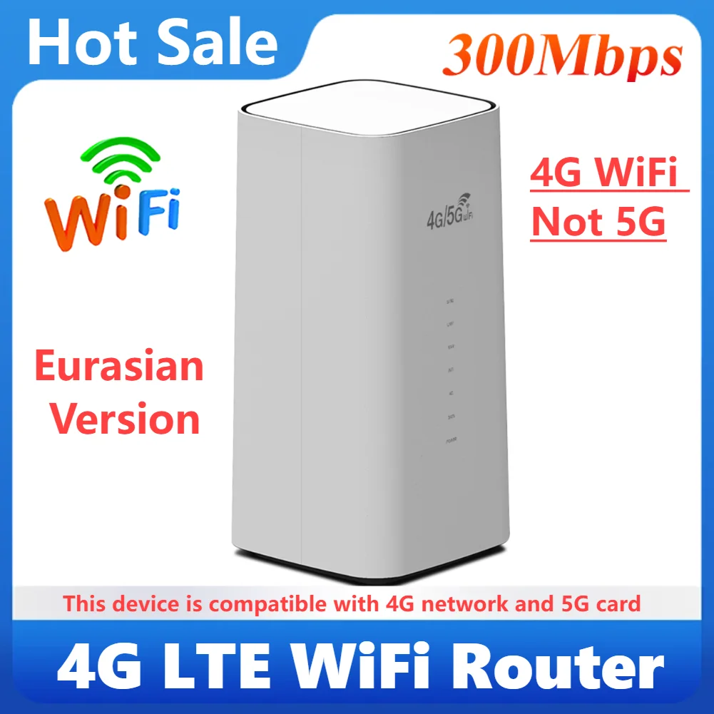 

4G CPE Router CPF101-E 4G LTE WiFi Router B28 Broadband 300Mbps MiFi Modem with SIM Card Slot Wifi Support 32 Device WIFI Router