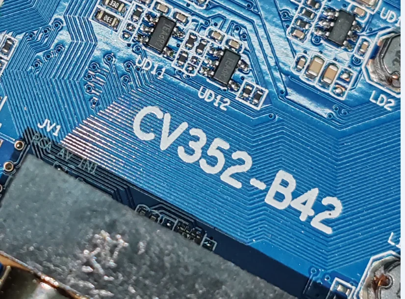 CV352-B42 LED three in one WiFi network TV motherboard, tested and photographed, for 74--82V 300MA