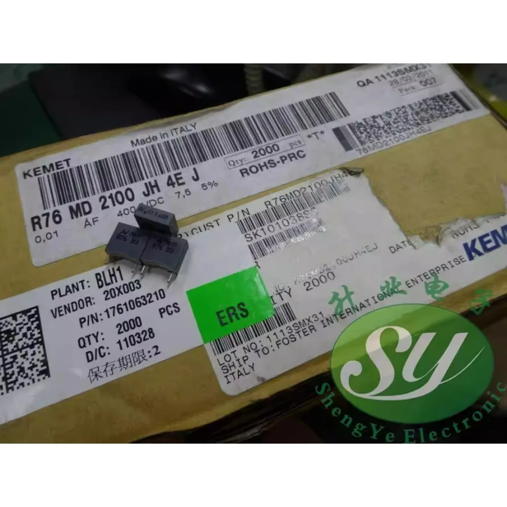20PCS AV R76 MKP 0.01uf/400V 10nf 103 brand new 7.5mm film capacitor