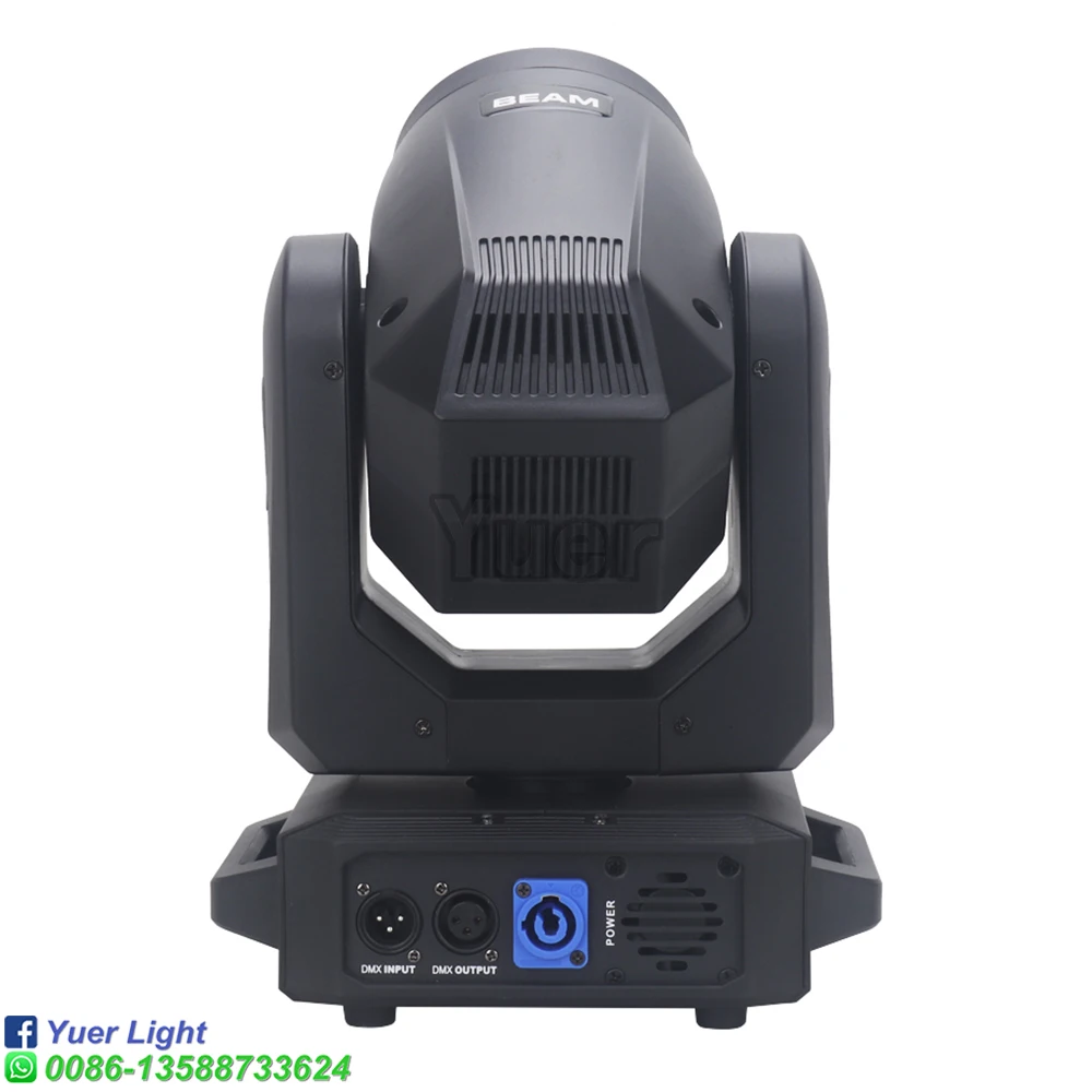 1/2/4 teile/los 200w mit Ring führte Moving Head Stage Lighing für Teil DJ Disco Beam Gobo-Effekt DMX Hochzeits dekoration Bühnen licht