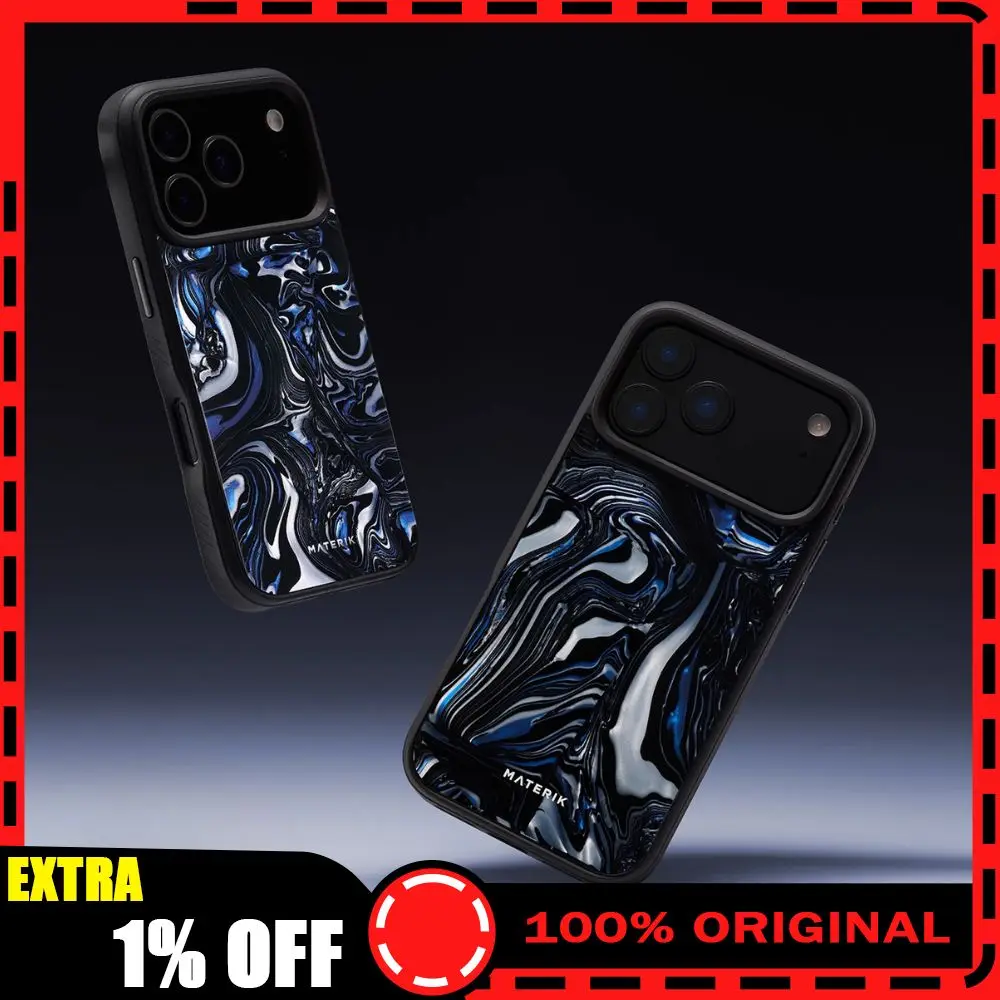 

MATERIK Phone case Magnetic for iPhone17 Anti drop Simple Unique Phone Cover for iPhone17 pro Max Accessories Gifts