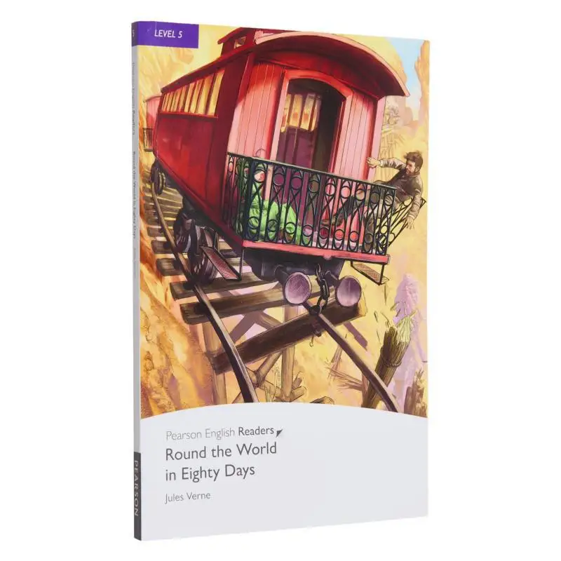 

Round The World In Eighty Days Jules Verne Pearson Education 9781405865180 Book