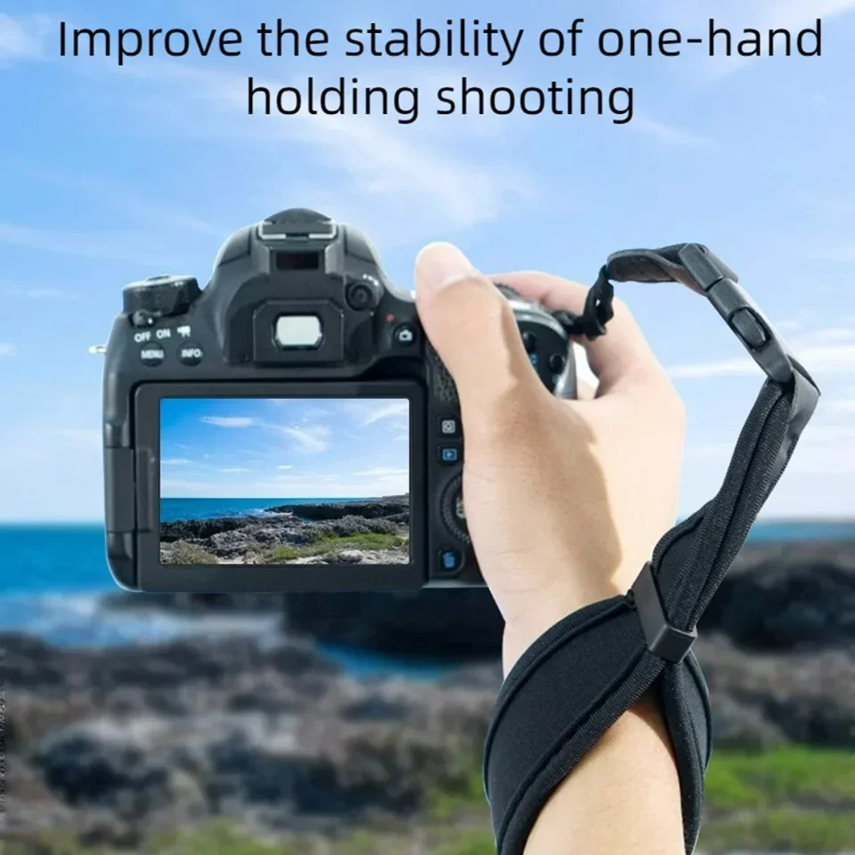 Camera Wrist Hand Shoulder Neck Strap Quick Release Wristband for Nikon Z6 Z7 II Sony A7S A7C Canon EOS R10 R6 R7 6D Accessories