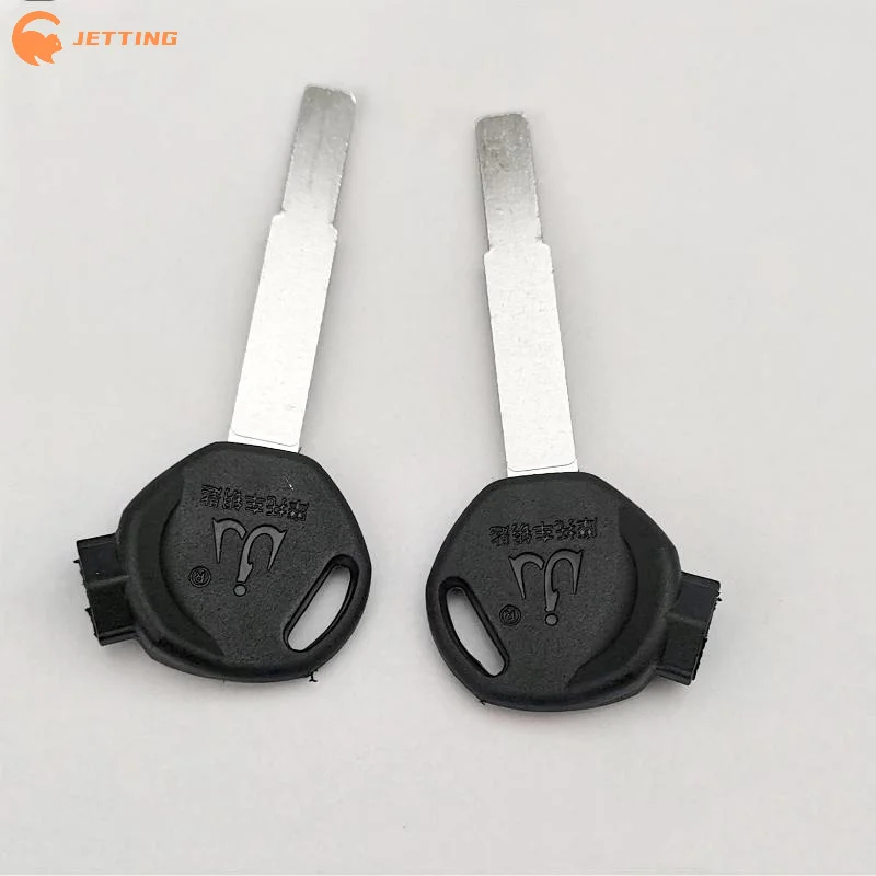 (New) 2Pcs Key Blank For Electric Bike Metal Blade Anti Corrosion For Electric Scooter Owners Locksmiths Key Duplication