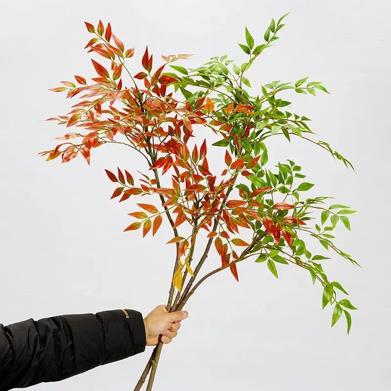 

Artificial Plant Decoration Simulated Nandina Domestica Arrangement Indoor Ornaments Living Room Bionic Plant Landscaping