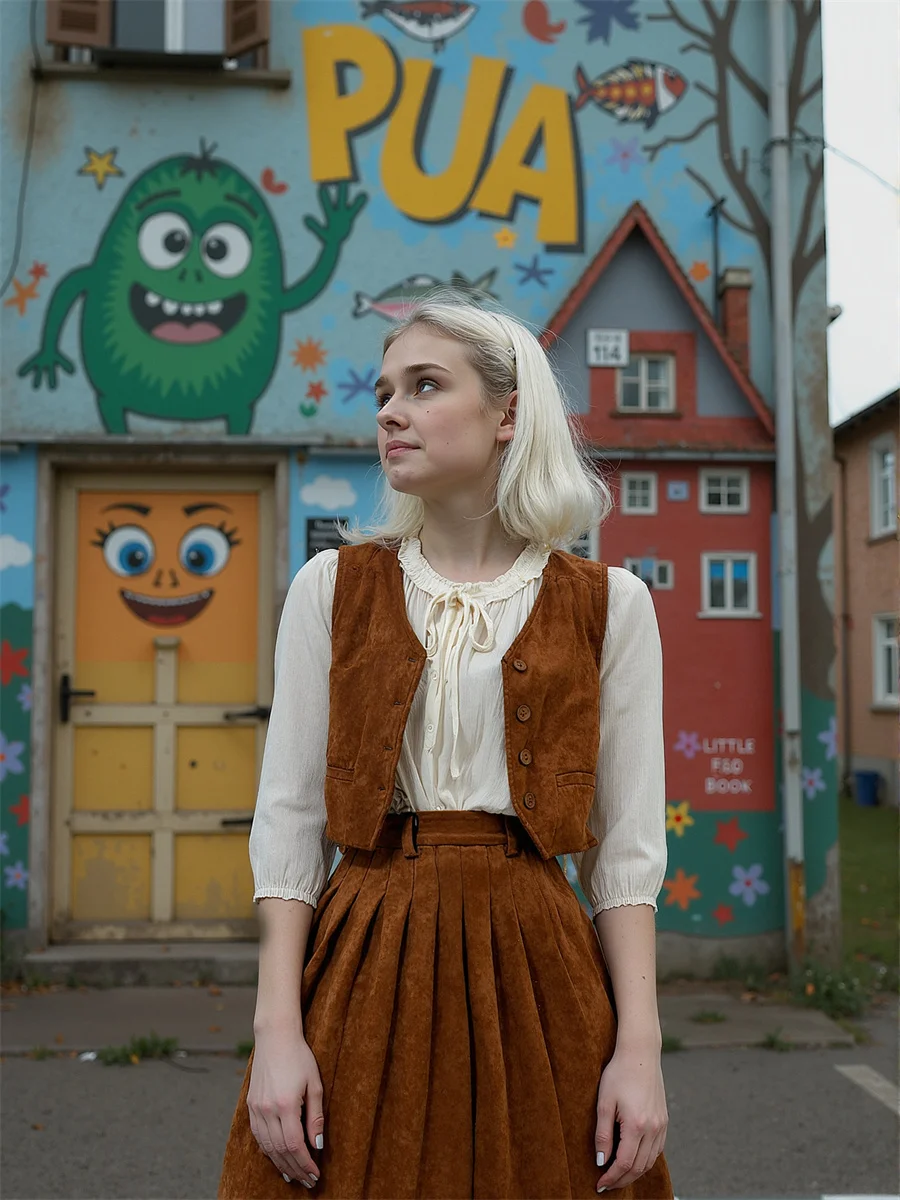 

Женские жилеты, жилеты Y2K, женские коричневые универсальные осенние толстые ковбойские жилеты в западном стиле без рукавов, модные модные кисточки с бахромой