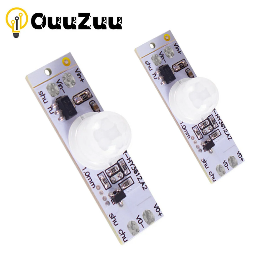 DC 12V 24V Ceiling PIR Motion Sensor Switch Module 3A IR Infrared Induction Body Sensor Detector Controller Switch for LED Light