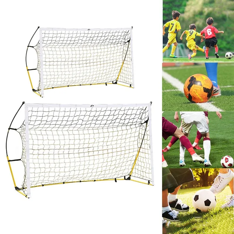 Filet de poteau amovible pour enfants, poignées de but de ballon de football, jeux d\'intérieur et d\'extérieur, jouets de sport, accessoires