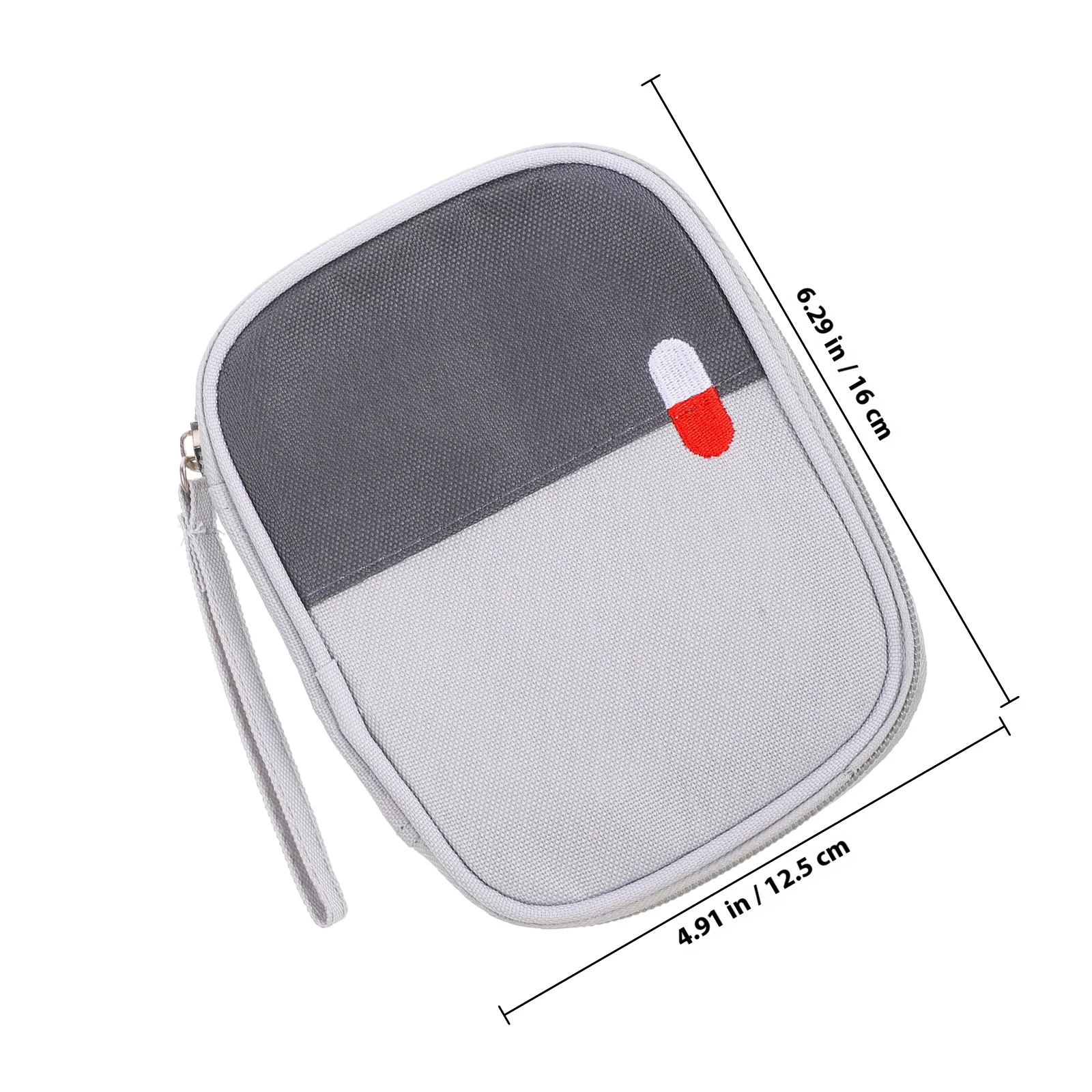 Bolsa médica ligera, Material resistente, mango fácil de llevar, pequeña bolsa de primeros auxilios para viajes en casa, uso de emergencia al aire libre