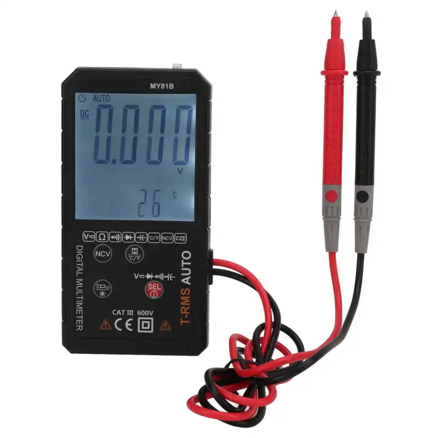 Mayilon MY81C  MY81B MY81A  Digital Multimeter Industrial Voltage Current Temperature Detecting Meter Large Colorful Screen