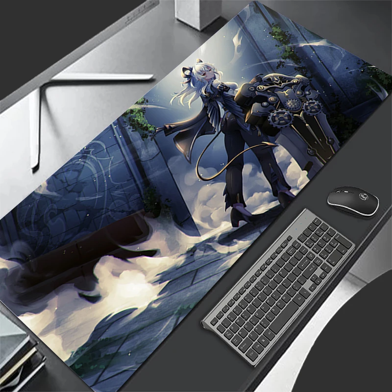 لوحة ماوس مطاطية ملحقات الألعاب ألعاب الكمبيوتر Wuthering Waves Zani Cabinet Carpets مكتب الكمبيوتر حصيرة مكتبية لوحة المفاتيح #5