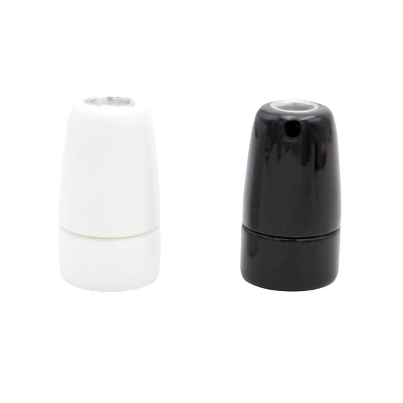 E14 Ceramic Lamp Holder Classic Candle Bulb Base Screw Lamp Socket Fittings for Chandeliers