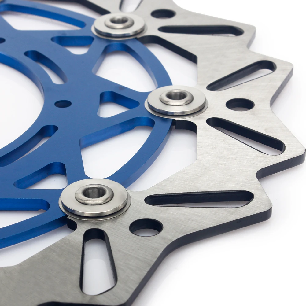 WR250F 20-25 WR450F 19-25 YZ250F YZ450F YZ250FX YZ450FX 16-25 YZ125 YZ250 17-25 23 320mm Front Brake Disc Disk Rotor + Bracket