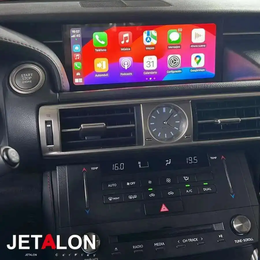 

10.25inch For Lexus RC IS 200 250 300 350 200t 300h 2017 Autoradio Multimedia Screen GPS Navi Video CarPlay Car Radio Android