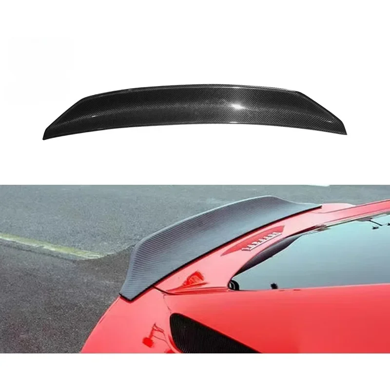 New! For Ferrari F12 DMC Style 13-2015 Carbon Fiber Tail Wing Fixed Wing Rear Turbulence Modification Automotive Parts Body Kits