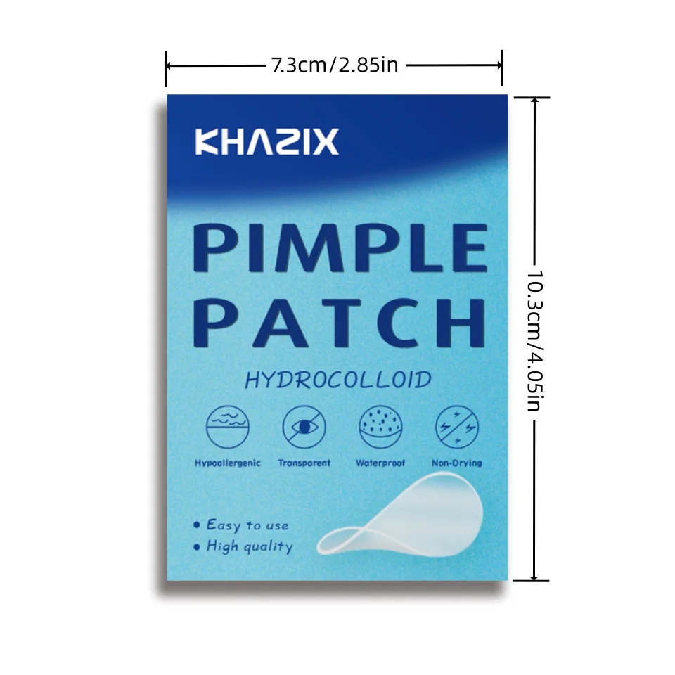 144 قطعة من رقع حب الشباب على شكل نجمة - لطيفة ومقاومة للماء وقابلة للتنفس. تصميم نجمة ملونة لجميع أنواع البشرة. سرية وفعالة