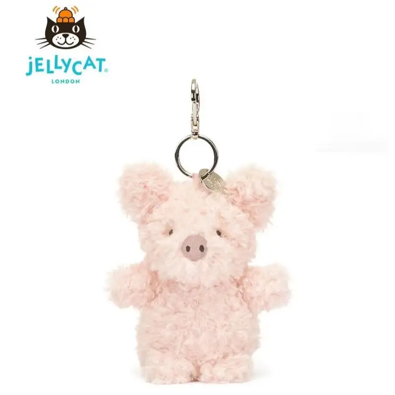【IN VOORRAAD】 100% Originele JELLYCAT UK Fun Schattig Klein Varken Tas Hanger Knorretje Sleutelhanger Pluche Pop Verjaardag Kerst Speelgoed Geschenken