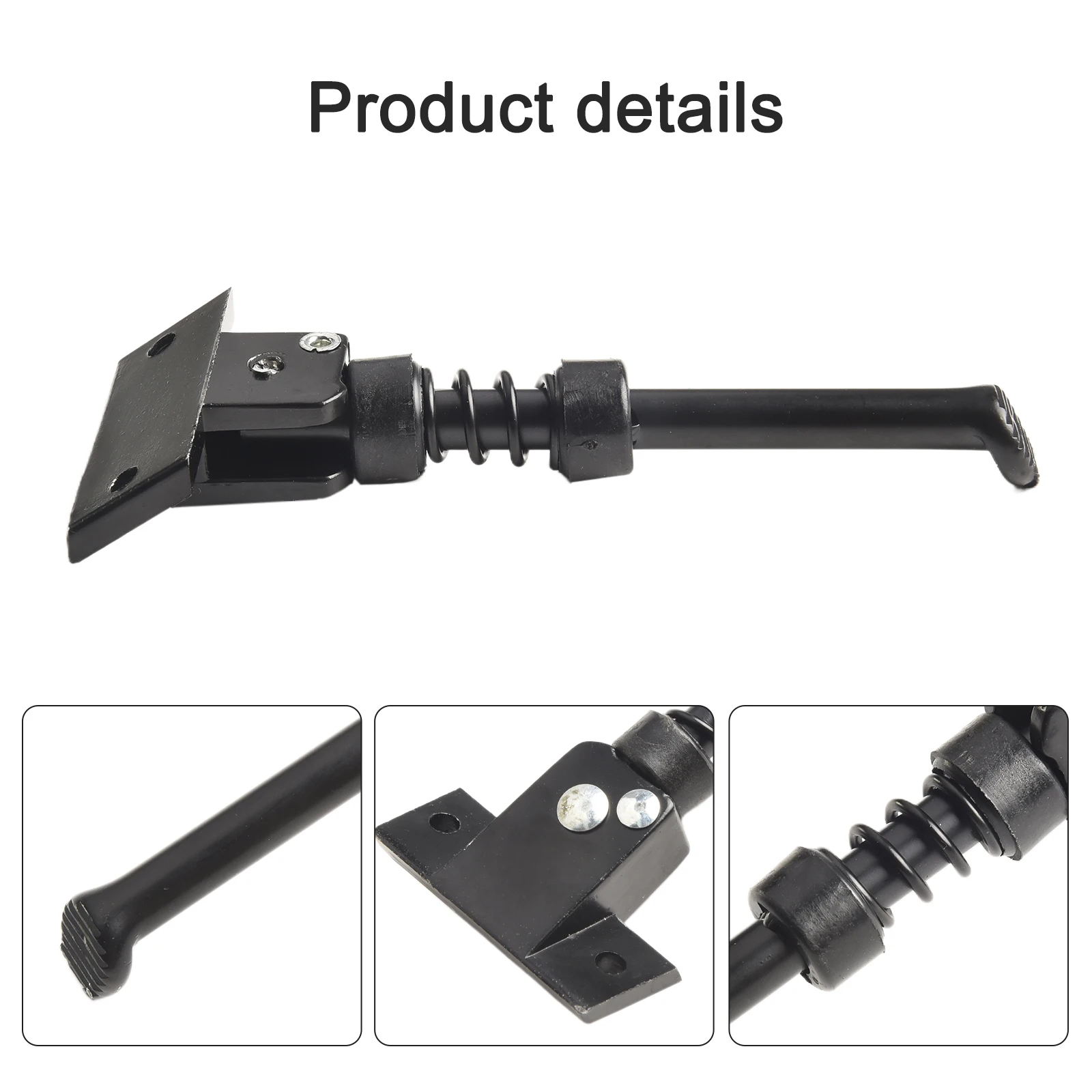 Electric Scooter Foot Bracket 14.9x5.8cm Metal Extended Parking Kickstand For SmartGyro E-bike Parking Rack Accessories