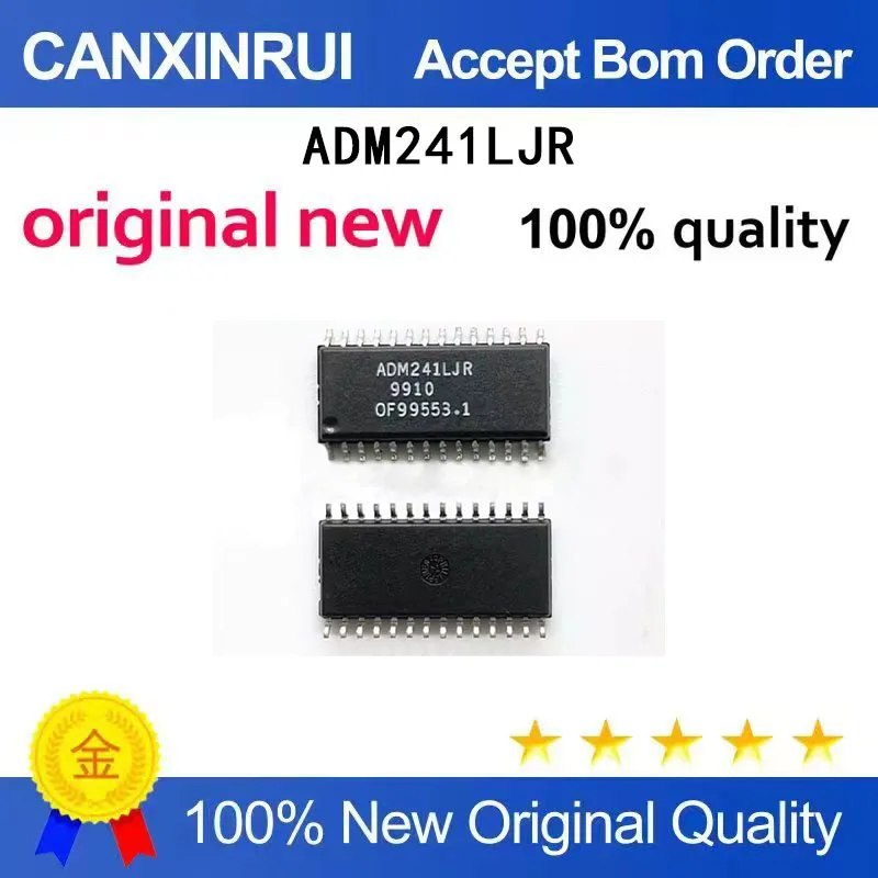 

(5-100 Pieces) Brand new original ADM241LJR-REEL ADM241LJR ADI SOP-28 package in stock