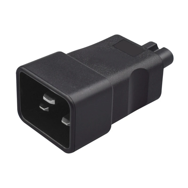 C20 To C7 Adapter Plug IEC320 C20 Male To C7 2Hole Female Power Supply Conversion For Electroni s Gadgets