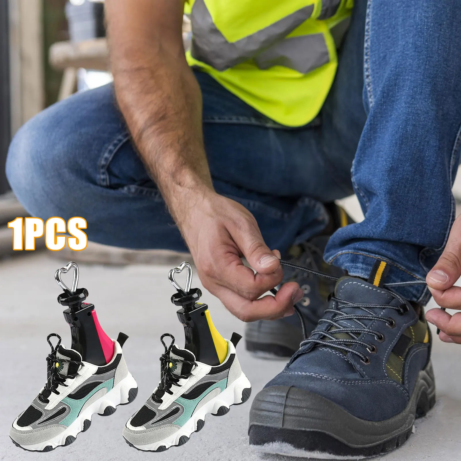 1/2Pcs Shoe Stretcher Universal Shoe Trees Plastic Shoe Expander Adjustable Length Width Expander Keeper for Men and Women