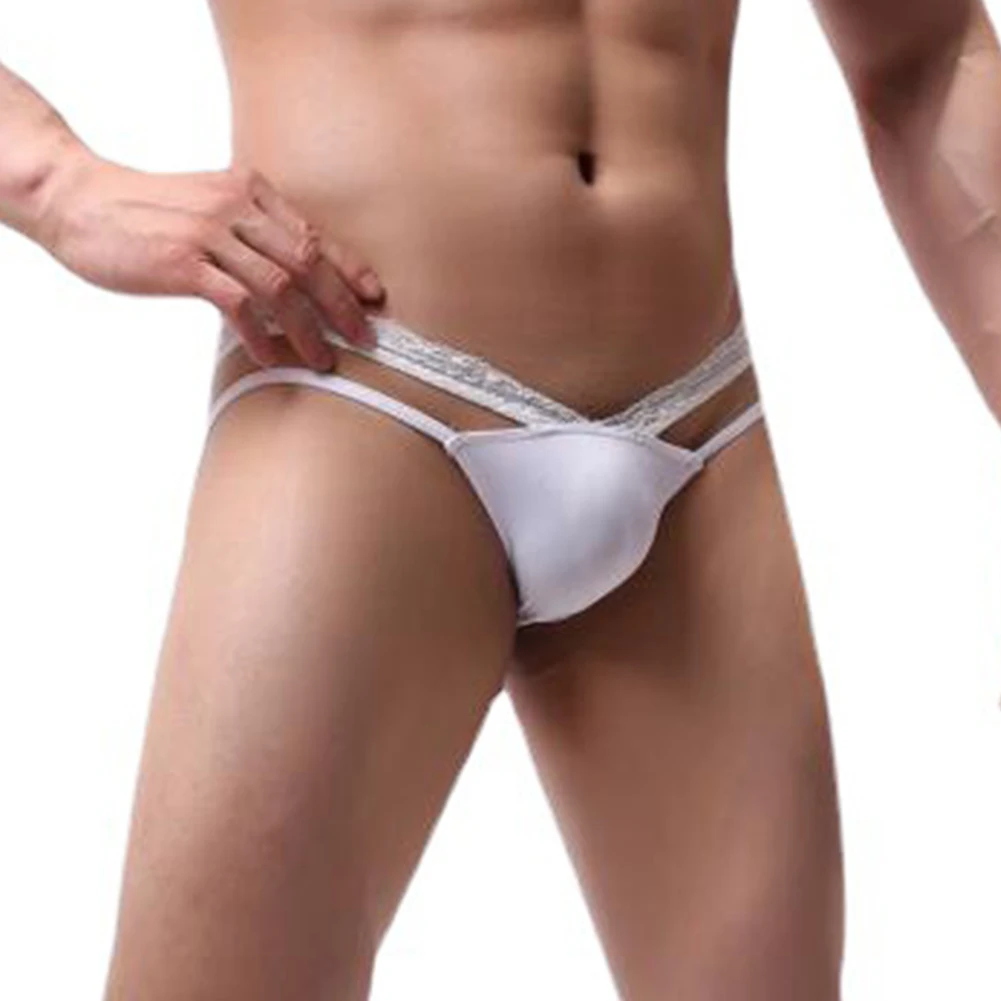 

Дышащее кружевное нижнее белье, мужские трусы-бикини, эластичные легкие трусики обеспечивают отличный комфорт, идеально подходят для ежедневного использования