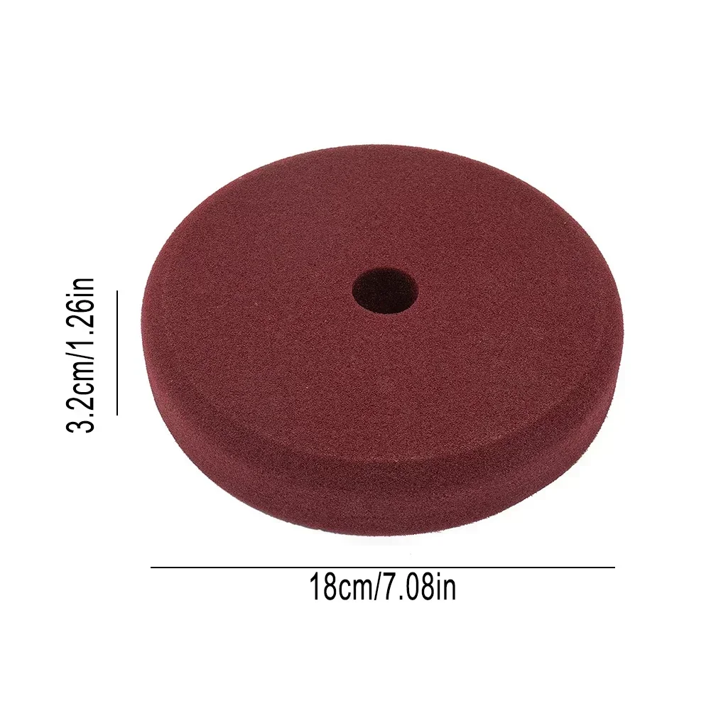 3Pcs 7inch Sponge Buffin3Pcs 7inch Sponge Buffing Pads Car Foam Polishing Wheel Sanding Disc For Car Polisher Buffer Waxing Pad