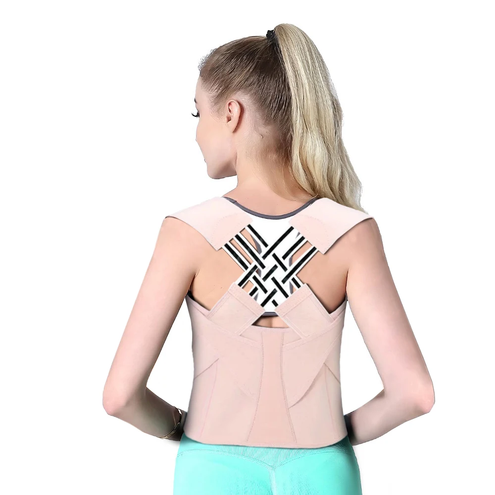 Back Brace Posture Corrector for Women and Men, Shoulder Straightener Adjustable Full Back Support Upper and Lower Pain Relief