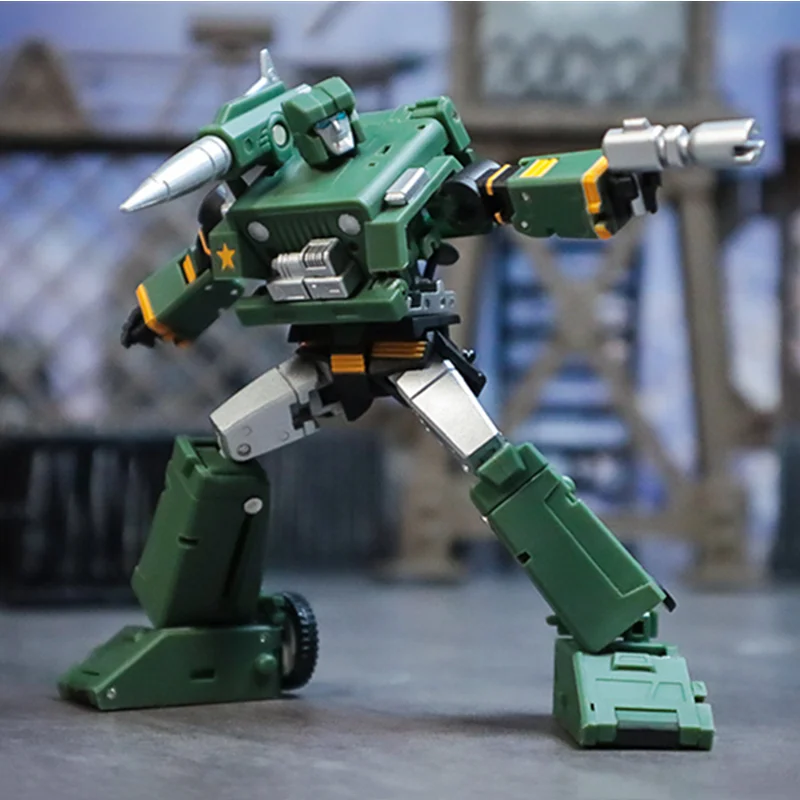 Transformação MS-TOYS MS-B31 MSB31 MS-B31A MSB31A Detective Hound Jeep G1 Escala Voyager Robot Action Figure Toy Com Caixa