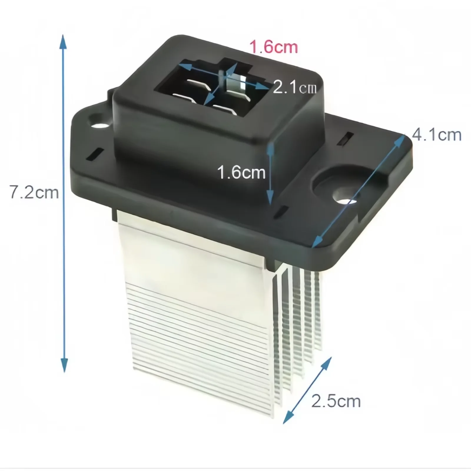 Blower Motor Resistor 971792J000 97179-2J000 For Hyundai Accent Solaris Genesis Coupe Tucsion IX35 Kia Veloster Mohave Borrego