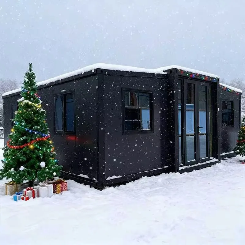 Luxury Container House Tiny Home Kit House Mobile Home 20ft 40ft With Bedroom Toilet Foldable Expandable Container Houses