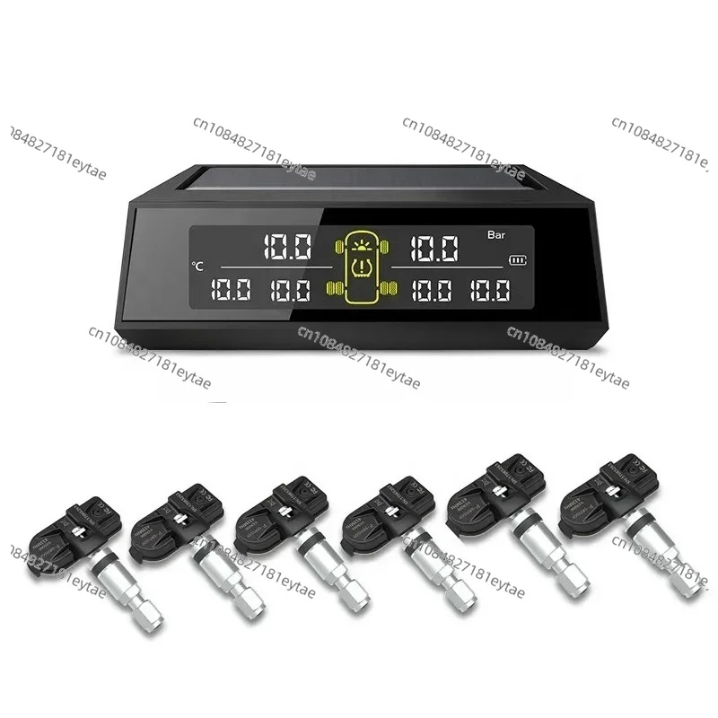 

In Stock Bus Solar Truck Factory High Quality Tire Pressure Monitoring Internal Sensors Real-time Detection For 6 Wheels