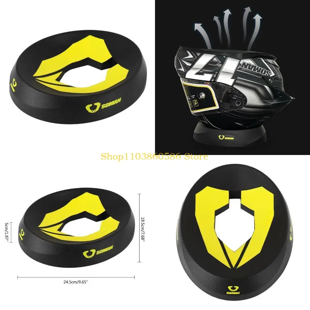 242A Motorcycle Helmet for Protection Pad Support Soft Cushion Motorbike Helmet Accessories Display Rack