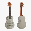 

Aiersi brand 24 inch concert F Holes Resonator Ukulele 4 string guitar with bag