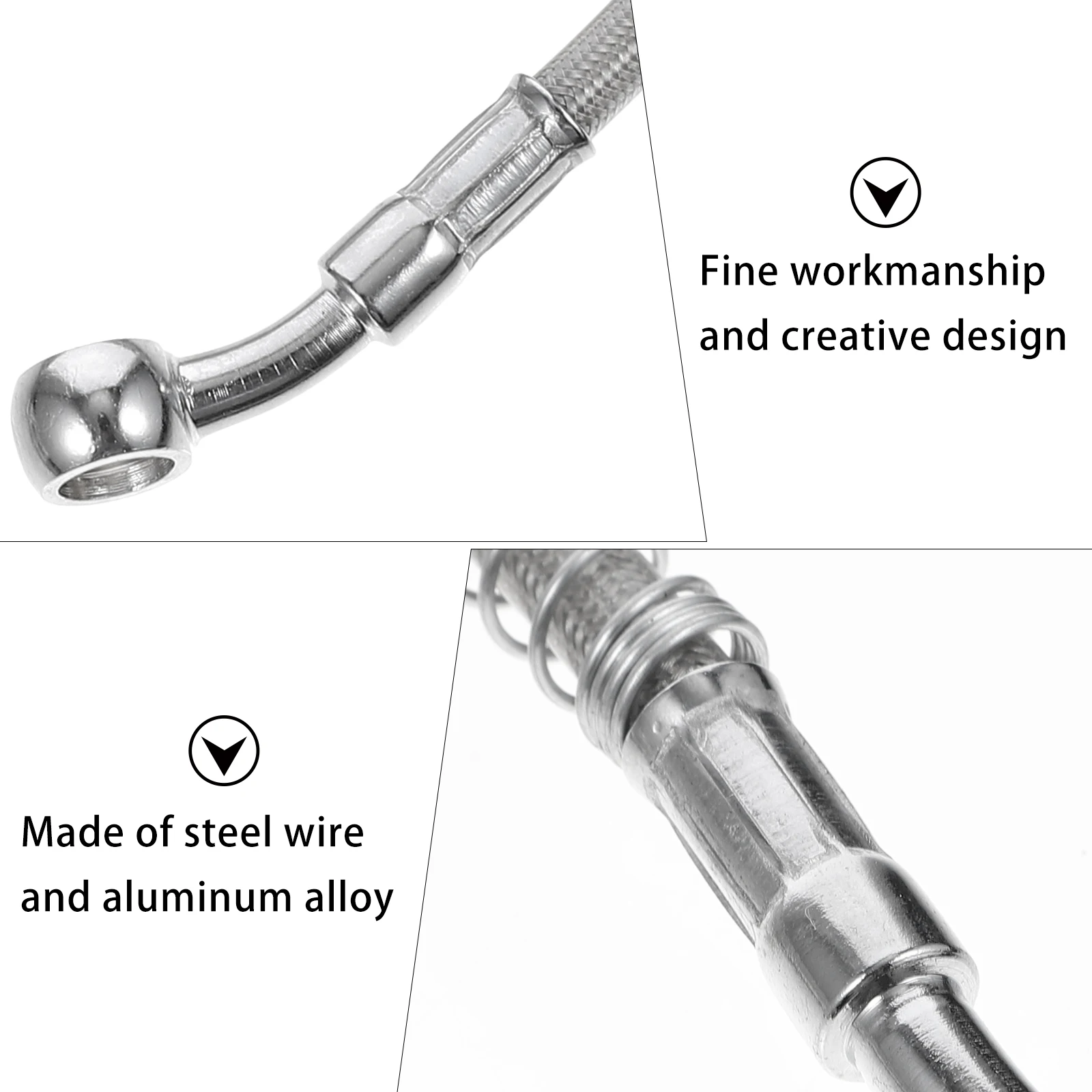 

High Quality Motorcycle Brake Oil Hose Atv Bike Hydraulic Line Motocross Clutch Oil Resistant Corrosion Aging Low Expansion